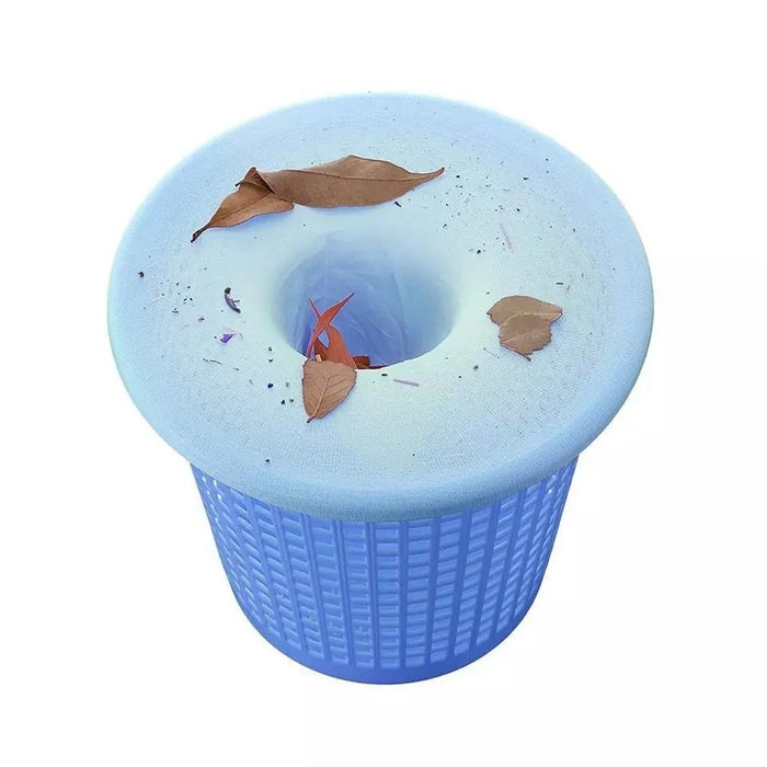 20Pcs Nylon Elastic Pool Basket Skimmer Mesh Pouch Swimming Pool Garbage Filter Socks - White - 3