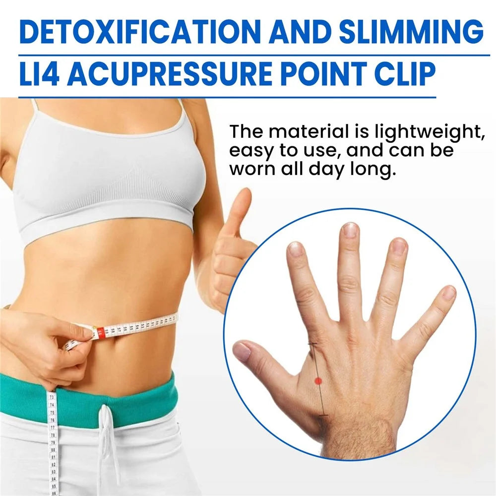 SOUTH MOON SOA06-A200-1-WH1 LI4 Acupressure Point Clip Detoxification and Slimming Body Care Point Clamp - 3