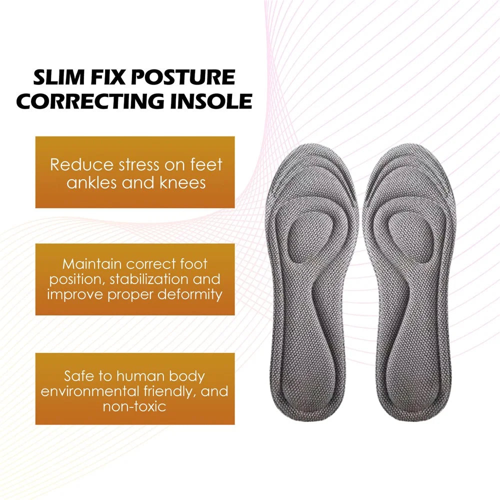 SOUTH MOON SOA08-A068-1-MX1 1 Pair Posture Correcting Insoles Hunchback Correction Foot Support - 6