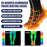 SOUTH MOON SO072211291 35 Degree Celsius Aluminized Fiber Heating Socks Self Heating Winter Foot Warmer - 3