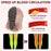 XIMONTH XIA03-A005-5-RD1 5 Pairs Acupoint Massage Foot Patch Relieve Venous Swelling Foot Care Pad - 7