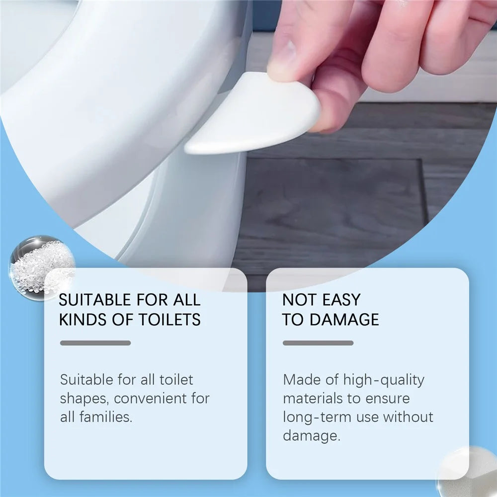 JUE-FISH JU-C09-0107-01 Toilet Cover Lifter Toilet Seat Handle for Bathroom Toilet Seat Holder Lifting Tool - 5