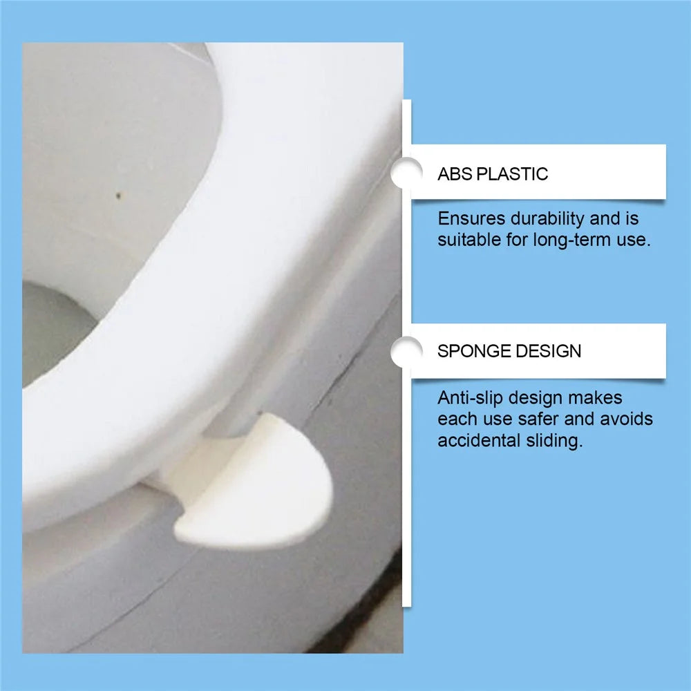 JUE-FISH JU-C09-0107-01 Toilet Cover Lifter Toilet Seat Handle for Bathroom Toilet Seat Holder Lifting Tool - 7