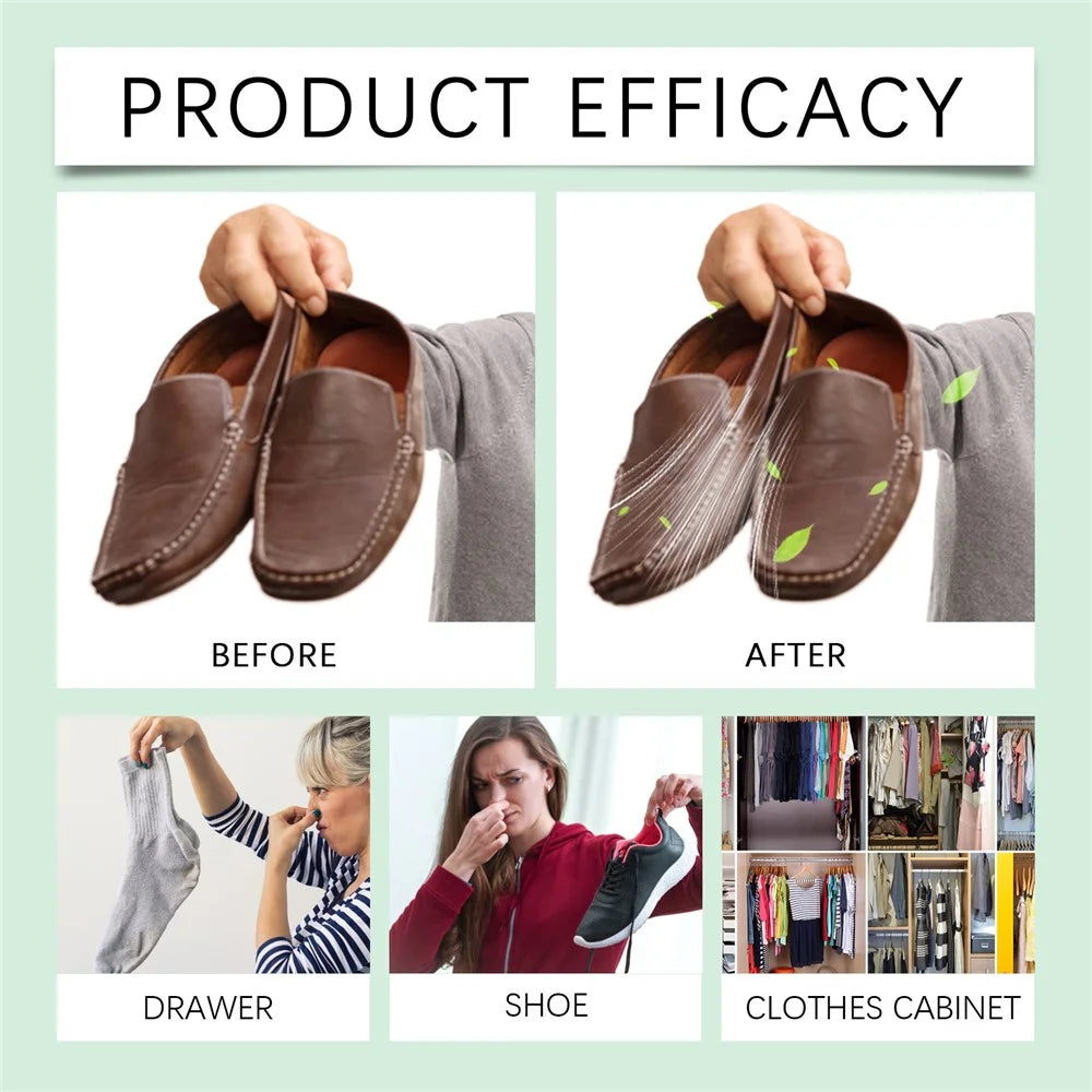 JUE-FISH JU-C03-0020-01 6Pcs Shoe Deodorizer Balls Odor Eliminator for Footwear Freshener - 7