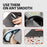 JUE-FISH JUB01-A038-5-GY1 5Pcs Magic Cleaning Cloth for Windows / Cups / Car Windshield Wet / Dry Use - 4