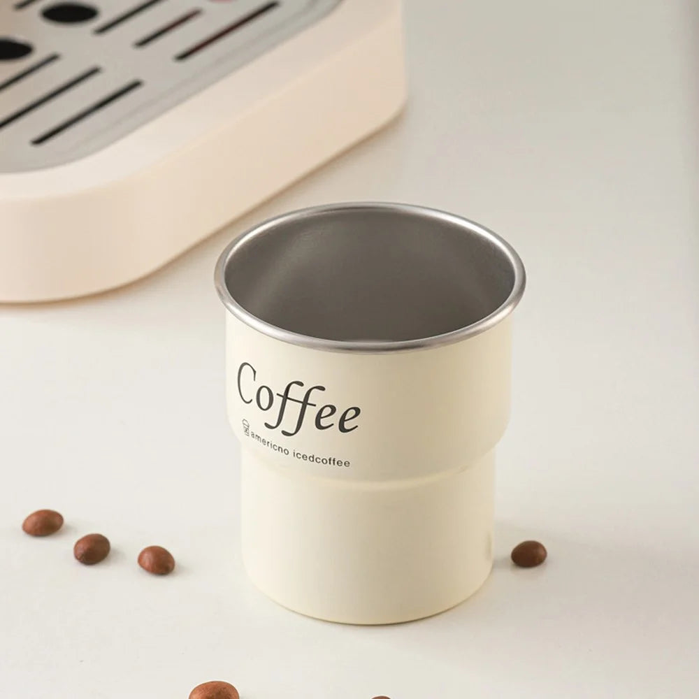 Single Layer 304 Stainless Steel Coffee Mug Portable Outdoor Camping Beer Cup with Lid and Straw (BPA Free, No FDA) - Stainless Steel Color - 3