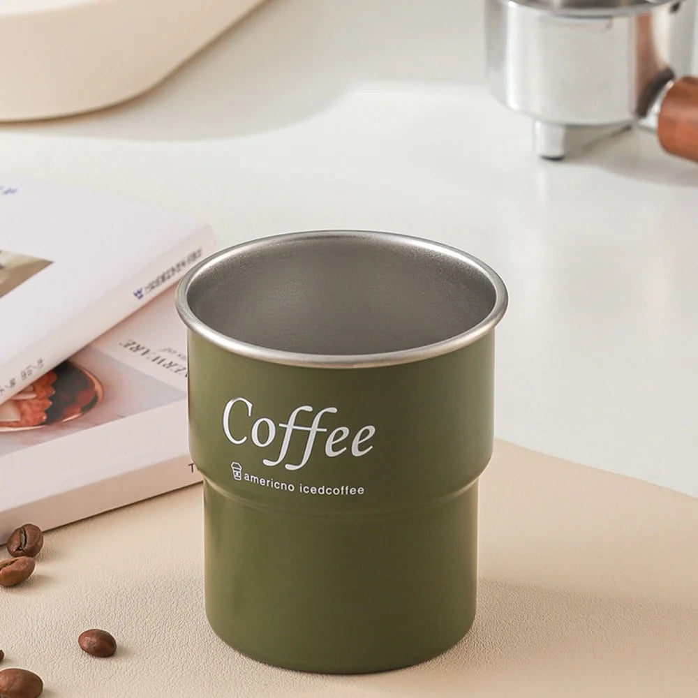 Single Layer 304 Stainless Steel Coffee Mug Portable Outdoor Camping Beer Cup with Lid and Straw (BPA Free, No FDA) - Stainless Steel Color - 4