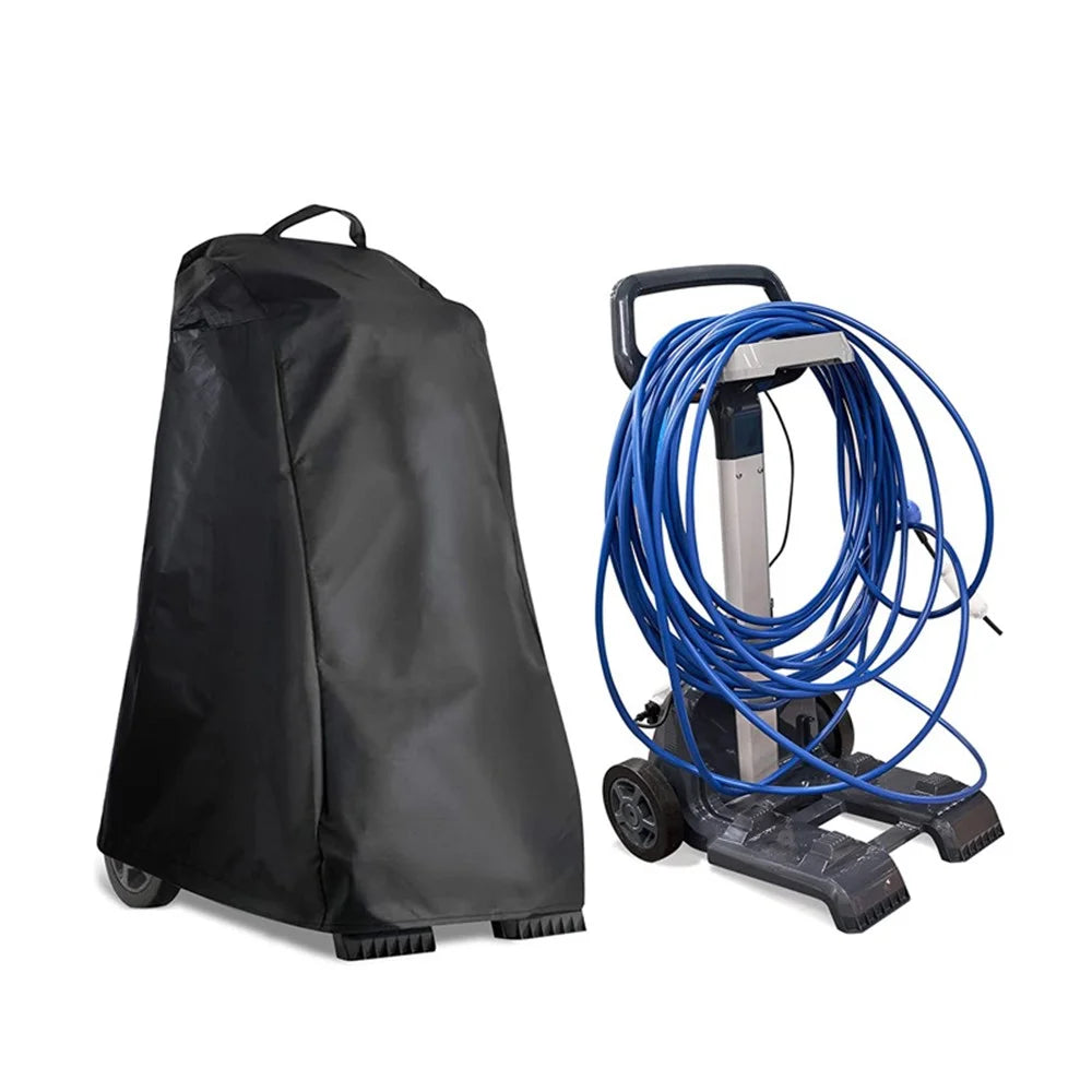 Waterproof Swimming Pool Cleaner Cover 420D Oxford Cloth Pool Cleaning Machine Dust Protection Cover - 2