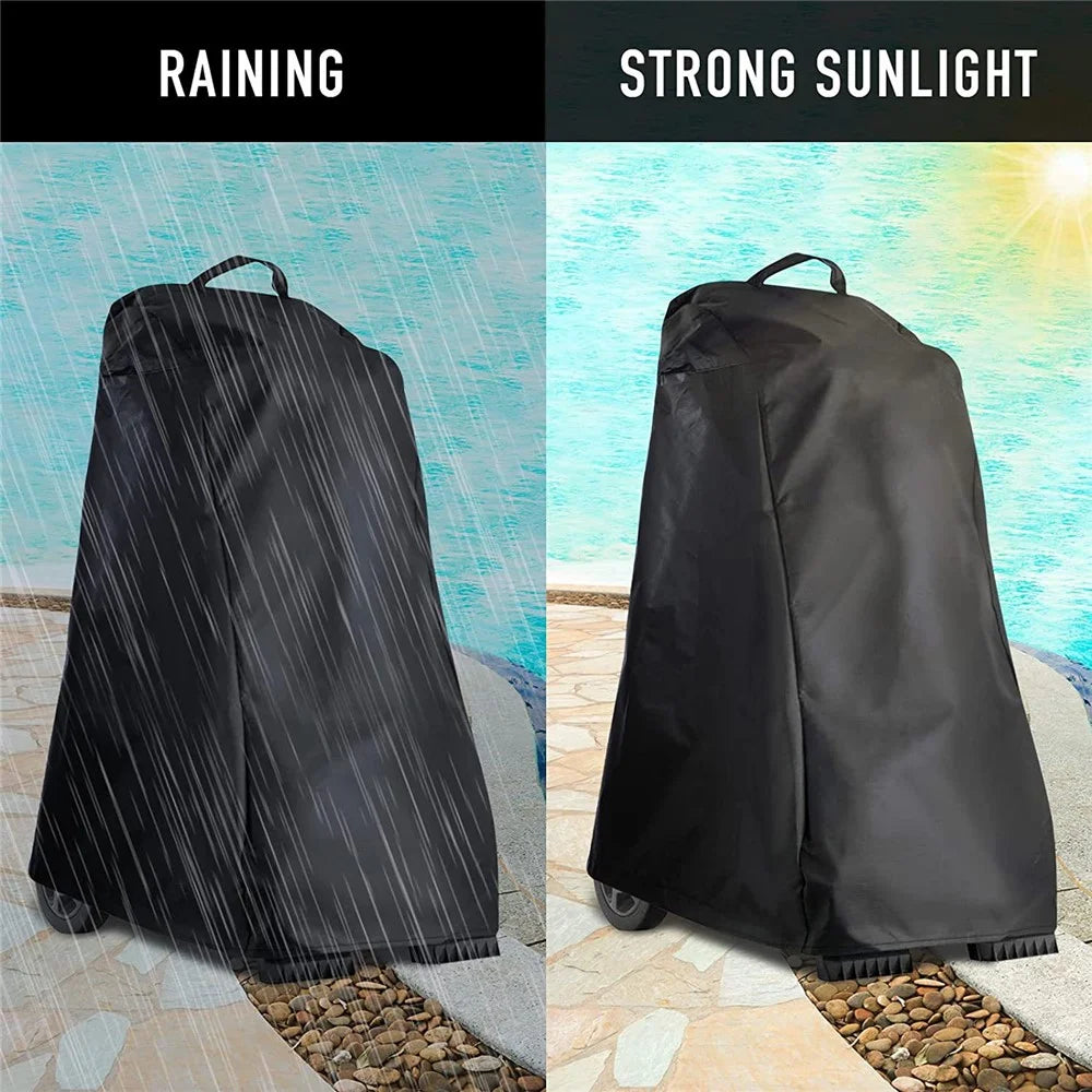 Waterproof Swimming Pool Cleaner Cover 420D Oxford Cloth Pool Cleaning Machine Dust Protection Cover - 5