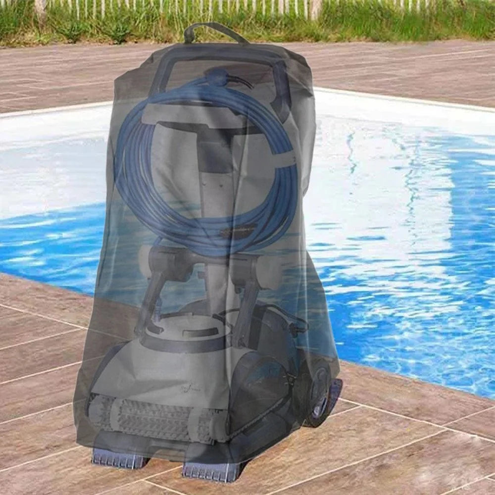 Waterproof Swimming Pool Cleaner Cover 420D Oxford Cloth Pool Cleaning Machine Dust Protection Cover - 6