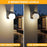 Solar Wall Light 3 Color Adjustable Outdoor IP65 Waterproof Garden Patio Ambiance Lamp - 5