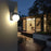 Solar Wall Light 3 Color Adjustable Outdoor IP65 Waterproof Garden Patio Ambiance Lamp - 7