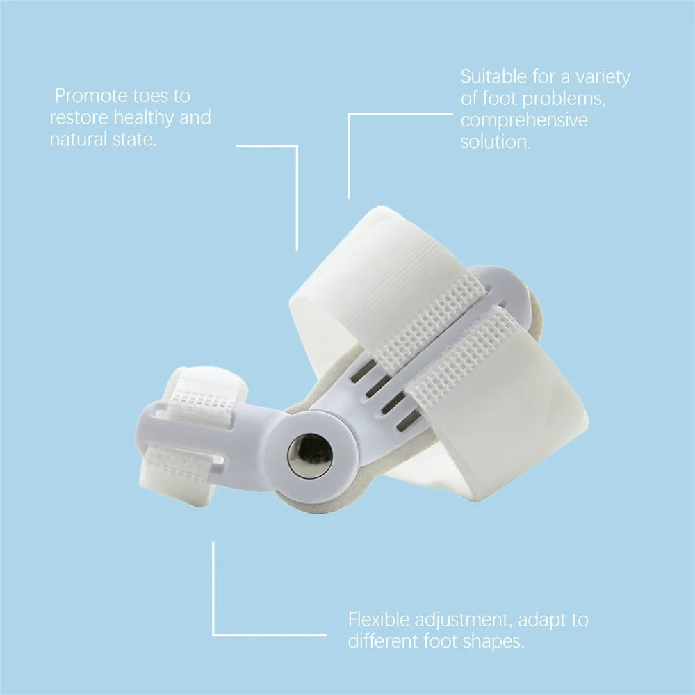 HOUKEA HK-B05-0044-01 Toe Care Separator Bunion Corrector Adjustable Comfortable Foot Support - 3