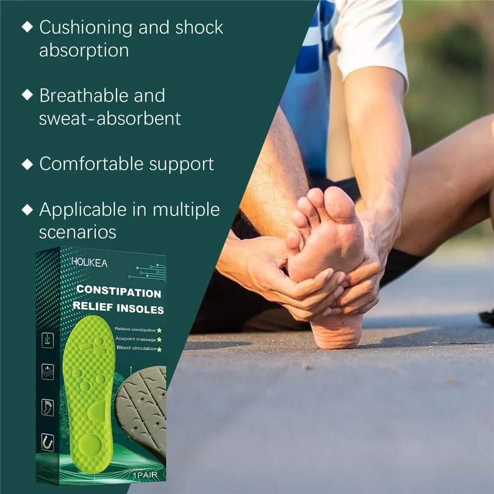 HOUKEA HK-B05-0047-01 Comfort Insoles Soft Breathable Foot Care Shoe Insoles For Outdoor Sports - 4