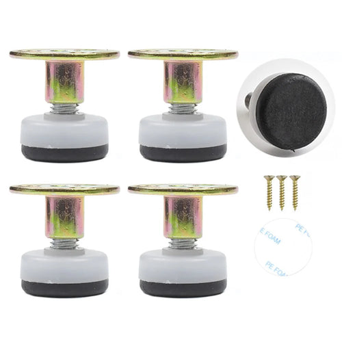 No. 12 4Pcs Furniture Leg Risers Adjustable Height Increasing Pads For Table Bed Chair Legs Elevators No Drilling Required - 1