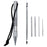 6-In-1 Marlin Spike Set Leathercraft Lacing Needles Stitching Needles Smoothing Tool Marlinspike Kit - Silver - 2