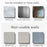 2 Section Retractable Folding Clothes Drying Rack Aluminum Alloy Balcony Window Space Saving Suction Cup Hanging Rack - Grey - 4