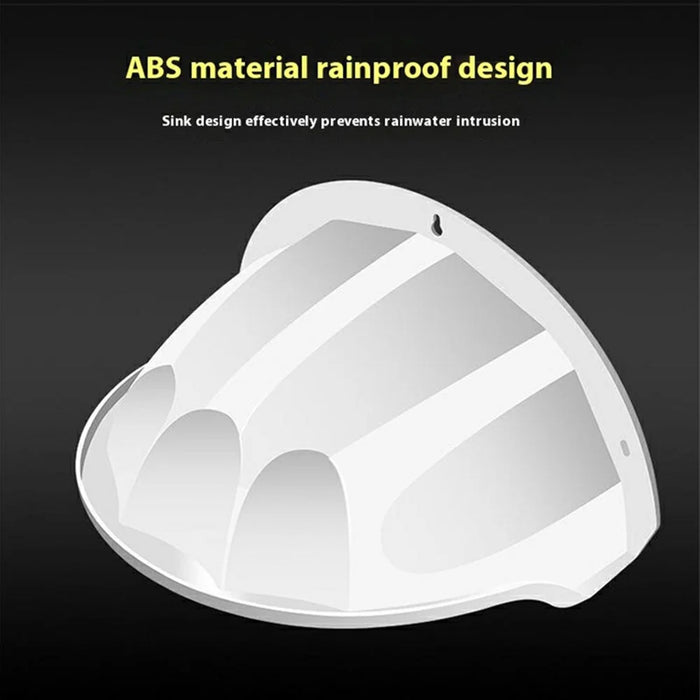 Security Camera Rain Cover Camera Sun Shield Outdoor Camera Protective Roof for Dome Type Surveillance Camera - 2