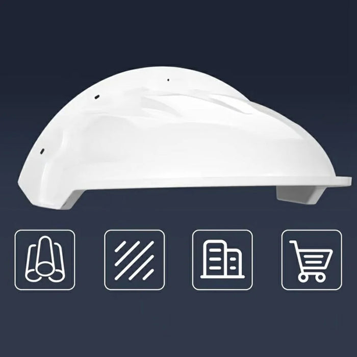Security Camera Rain Cover Camera Sun Shield Outdoor Camera Protective Roof for Dome Type Surveillance Camera - 4