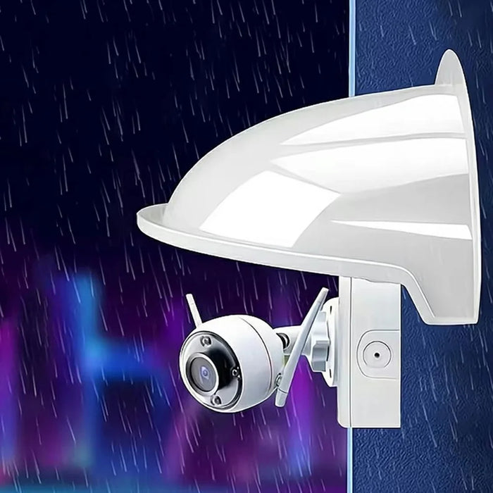 Security Camera Rain Cover Camera Sun Shield Outdoor Camera Protective Roof for Dome Type Surveillance Camera - 5