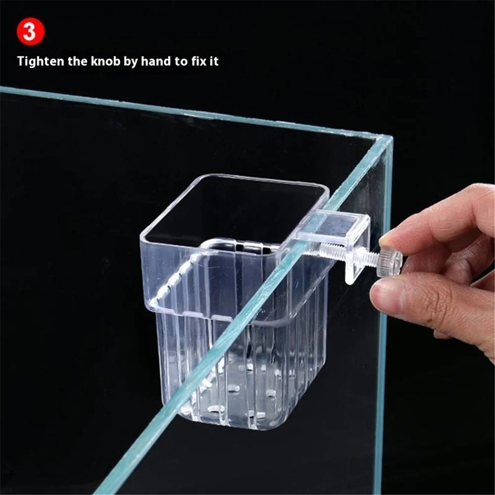 Aquarium Plant Cup Hanging Basket for Fish Tank Decoration Hydroponic Emersed Plants - 6