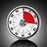 Stainless Steel Kitchen Timer Mechanical Countdown Clock for Baking / Student Time Management / Reminder - Red - 5