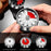 Stainless Steel Kitchen Timer Mechanical Countdown Clock for Baking / Student Time Management / Reminder - Red - 6