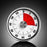 Stainless Steel Kitchen Timer Mechanical Countdown Clock for Baking / Cooking / Studying - White Base - 5