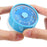 Stainless Steel Kitchen Timer Mechanical Countdown Clock with Magnetic Base for Baking / Time Management - Blue - 3