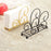 Iron Napkin Holder Metal Tissue Dispenser for Cafe / Hotel / Restaurant Table Organizer - Gold - 6