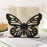 Hollow Butterfly Napkin Holder Restaurant Hotel Cafe Bar Table Decorative Iron Tissue Dispenser - Black - 3