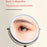8 Inch Folding Makeup Mirror 7X Magnification Touch Control LED Light Double-Sided Vanity Mirror - Silver - 7
