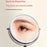 9 Inch Folding Makeup Mirror 10X Magnification Touch Control LED Light Double-Sided Vanity Mirror - Nickel Color - 7