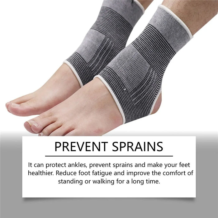 HOUKEA HK-B05-0048-01 1Pc Foot Care Socks Compression Support for Circulation Improvement / Ankle Protection - 7