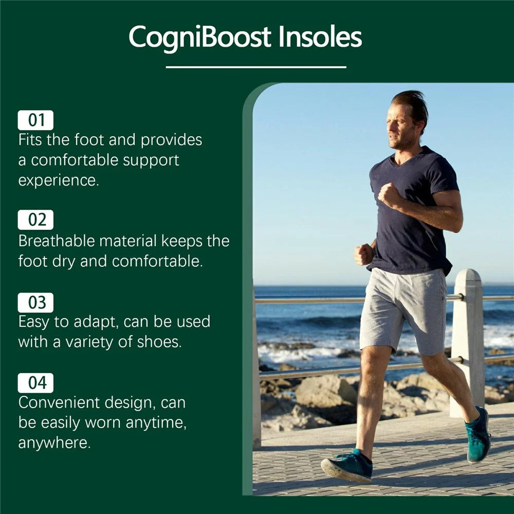HOUKEA HK-B05-0050-01 1 Pair Insoles Comfort Cushioning / Breathable / Foot Care - 4