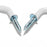 12Pcs PVC Coated Steel Core Screw Hooks Flower Baskets Rope Cup Holder Hanging Hooks - 2