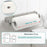 Stainless Steel Paper Towel Holder Kitchen Bathroom Roll Paper Dispenser No Drilling Tissue Hanging Rack - 4