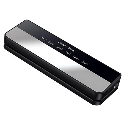 Home Kitchen Automatic Vacuum Sealer Dry Wet Food Packaging Machine with 30 Textured Bags - EU Plug - 1
