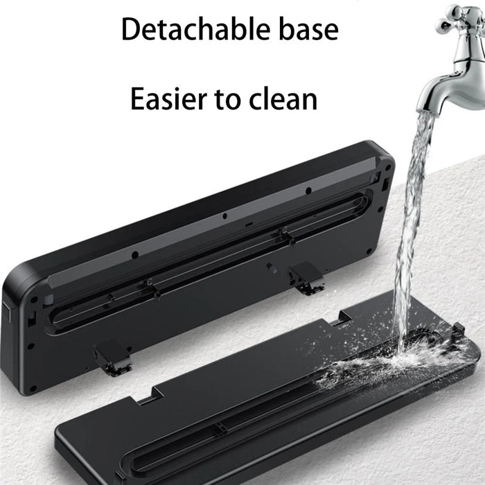 Food Packaging Vacuum Sealer Automatic Sealing Machine with 30 Textured Bags - EU Plug - 3