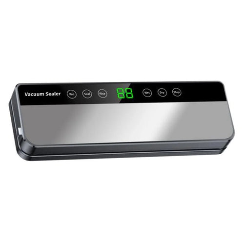 Stainless Steel Automatic Vacuum Food Sealer Machine with 30 Textured Bags - EU Plug - 1