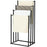 Standing Towel Rack Carbon Steel 4 Tier Hanging Rail Bathroom Balcony Storage Organizer - 2