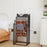 Standing Towel Rack Carbon Steel 4 Tier Hanging Rail Bathroom Balcony Storage Organizer - 4
