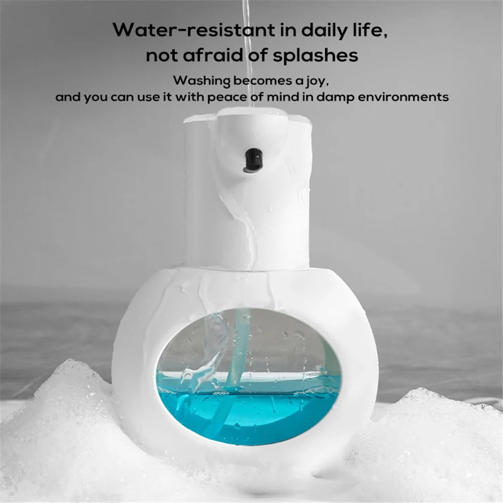 Automatic Liquid Soap Dispenser Touchless Infrared Sensor Hand Washing Machine - Foam Type / White - 3