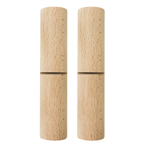 1 Pair Wooden Handle Knot Tightening Tool for Silicone Bead Bracelets Jewelry Making Craft - 1
