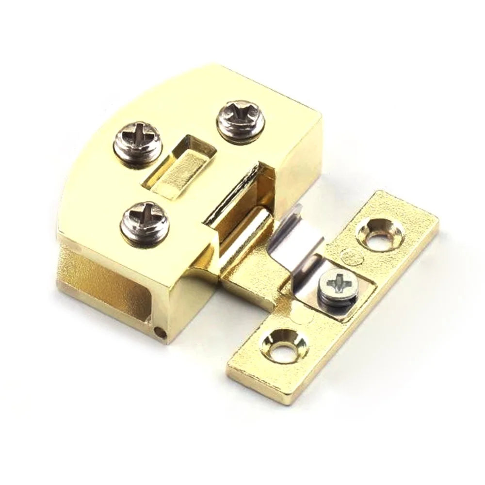 K845 Glass Door Hinge Punching Free Cabinet Hinge Clamp for Wine Cabinet / Pet Display Case 5-6mm Glass Thickness - 1