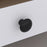 Single Hole Round Punching Handle Cabinet Drawer Pull Handle Knob Stainless Steel for Furniture / Closet / Cupboard - 1