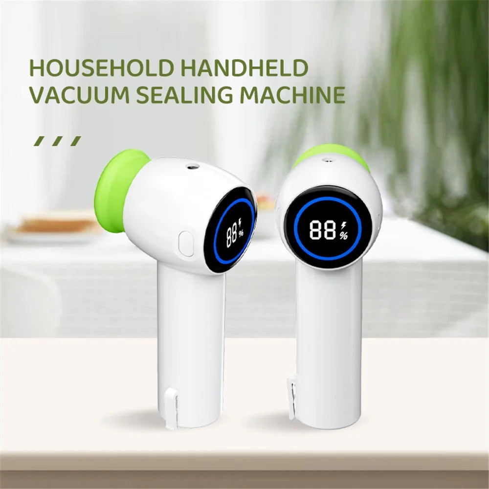 Multi-Function Handheld Vacuum Sealer Portable Food Saver Machine for Bags  /  Containers  /  Mason Jars - 3