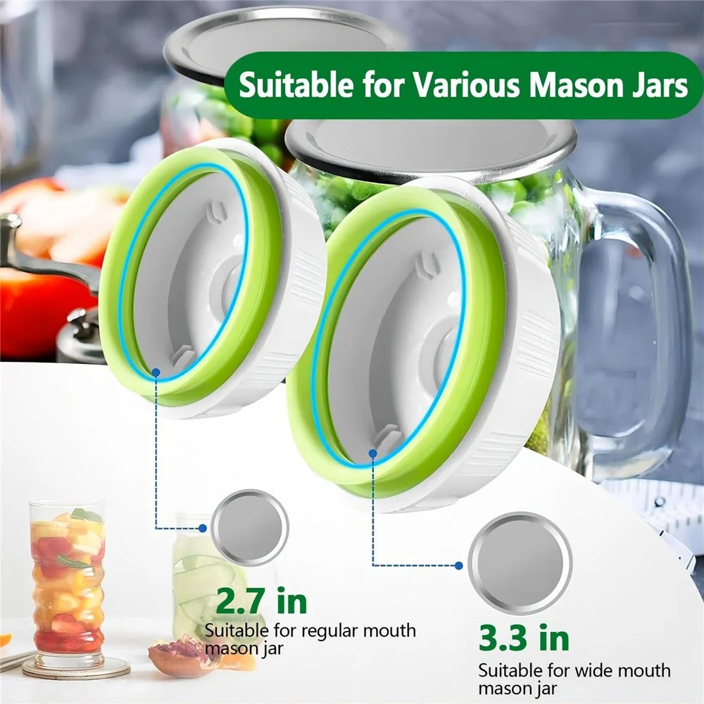 Multi-Function Handheld Vacuum Sealer Portable Food Saver Machine for Bags  /  Containers  /  Mason Jars - 6