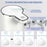 M10S Automatic Soap Dispenser Wall Mount Countertop Touchless Hand Wash Smart Sensor Machine with Drain Cleaner - Foam Type - 5