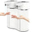 M11 Dual Head Automatic Sensor Soap Dispenser Wall Mounted Smart Foam + Liquid Drop Electric Handwash Machine - 1